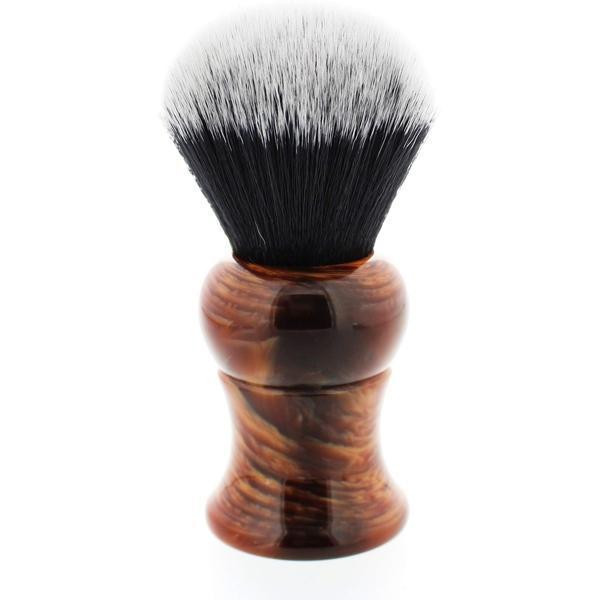 Product image 2 for Yaqi Mixed Red Handle Tuxedo Synthetic Shaving Brushes