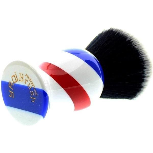 Product image 2 for Yaqi R1734 Barber Handle Tuxedo Synthetic Shaving Brush