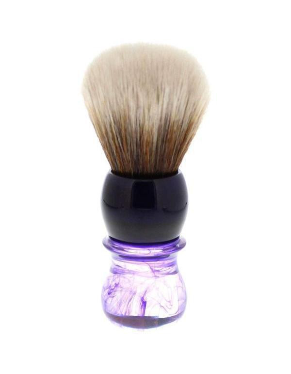 Product image 1 for Yaqi R1738-S Purple Haze Mew Brown Synthetic Shaving Brush