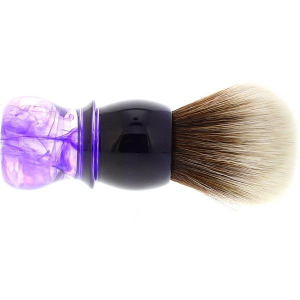 Product image 2 for Yaqi R1738-S Purple Haze Mew Brown Synthetic Shaving Brush