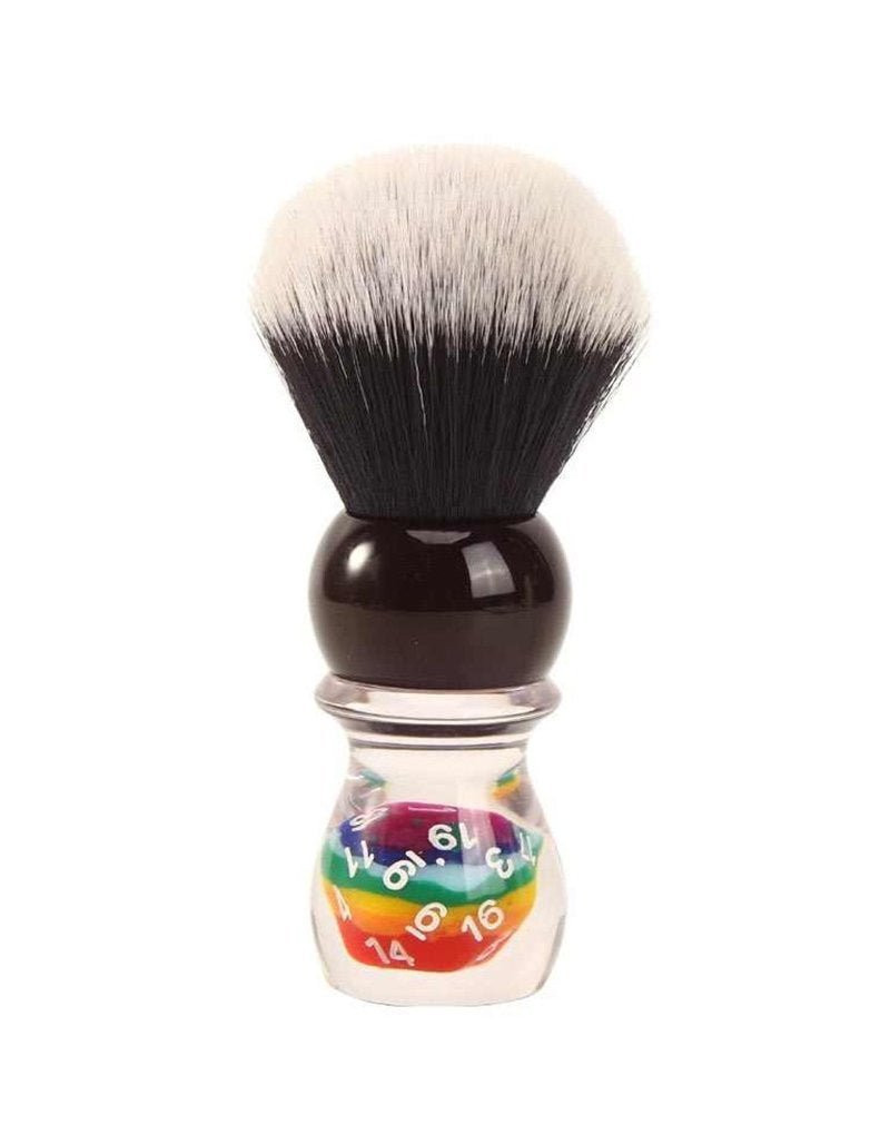 Product image 1 for Yaqi R2002-S Tuxedo Shaving Brush, Lucky Dice
