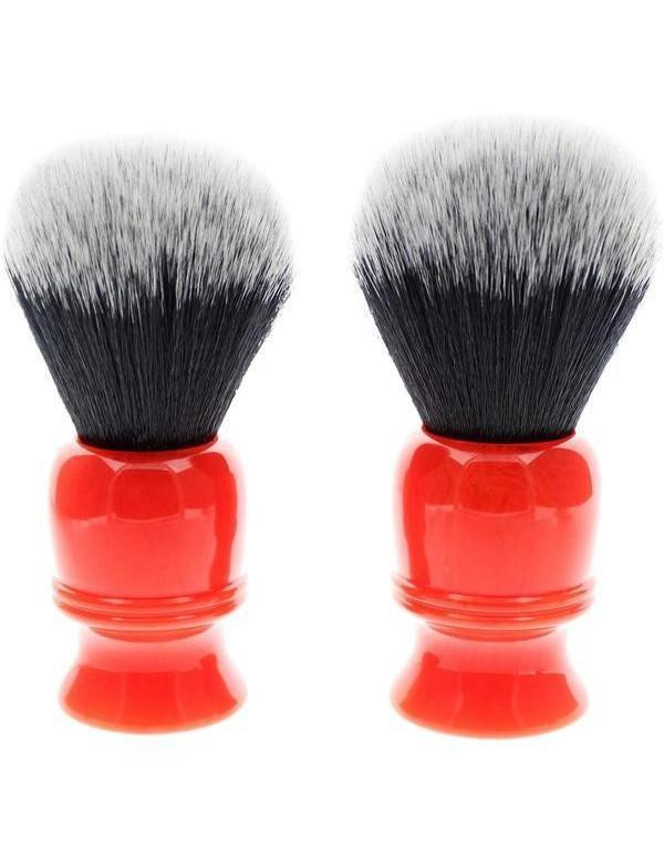 Product image 0 for Yaqi Red Resin Tuxedo Synthetic Shaving Brushes