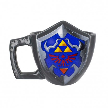The Legend Of Zelda Triforce Shield Mug