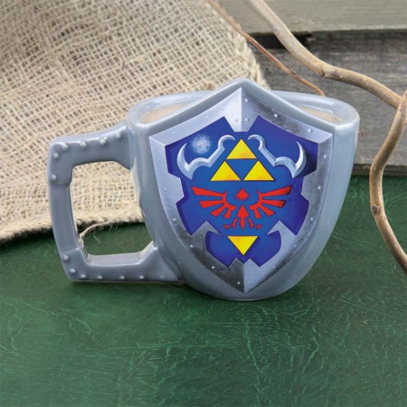 The Legend Of Zelda Triforce Shield Mug