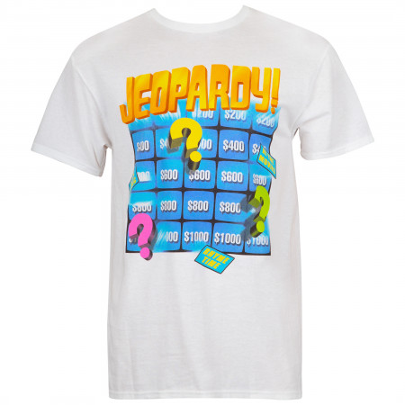 Jeopardy Men's White T-Shirt