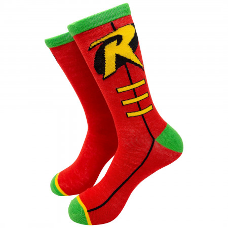 Marvel  Black Widow Red Guardian 360 Character Crew Socks