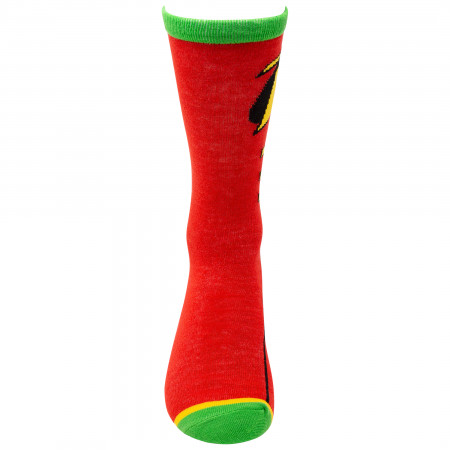 Robin Symbol Costume Crew Socks