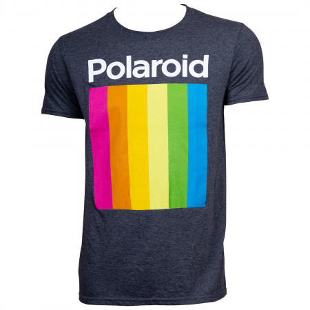 Polaroid Logo Men's Black T-Shirt