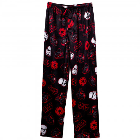 Star Wars Villians Characters Fleece Sleep Pants