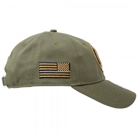 Green Lantern Salute To Service New Era 9Twenty Adjustable Hat