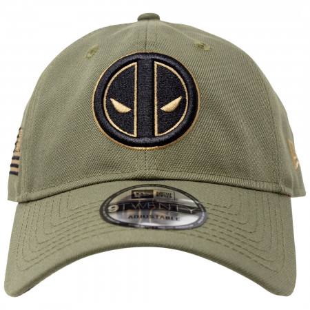 Deadpool Salute To Service New Era 9Twenty Adjustable Hat