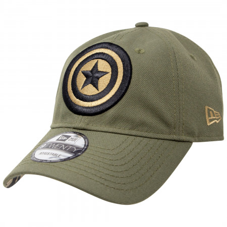 Captain America Salute To Service New Era 9Twenty Adjustable Hat