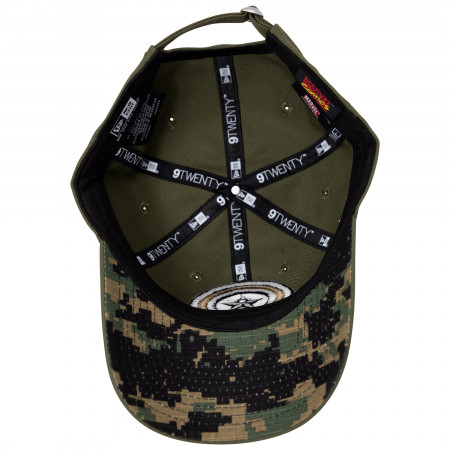 Captain America Salute To Service New Era 9Twenty Adjustable Hat