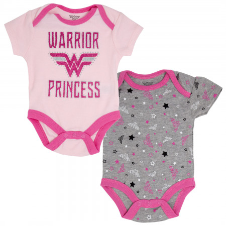 Wonder Woman Warrior Princess 2-Piece Infant Snapsuit Set