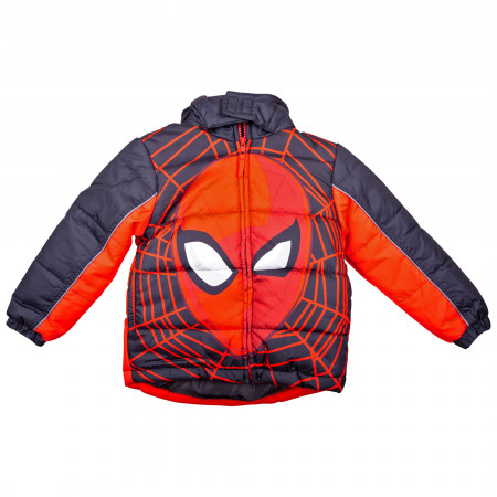Spider-Man Face Kids Coat