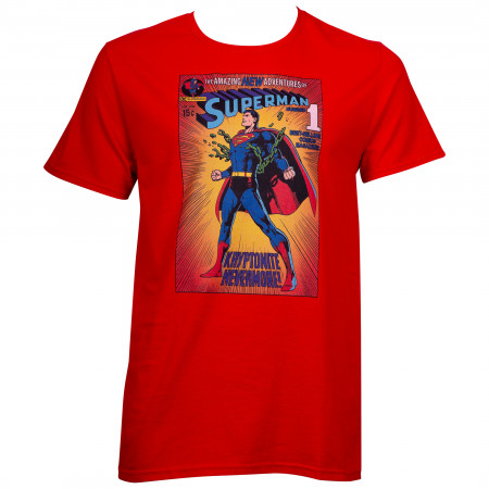 Superman Red Kryptonite Nevermore T-Shirt