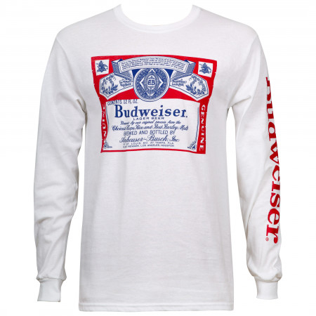 Budweiser American Lager Vintage Beer Anheuser Busch Männer Men T-Shirt Rot 
