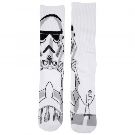 Star Wars Darth Vader and Stormtrooper Character Crew Socks 2-Pair Pack