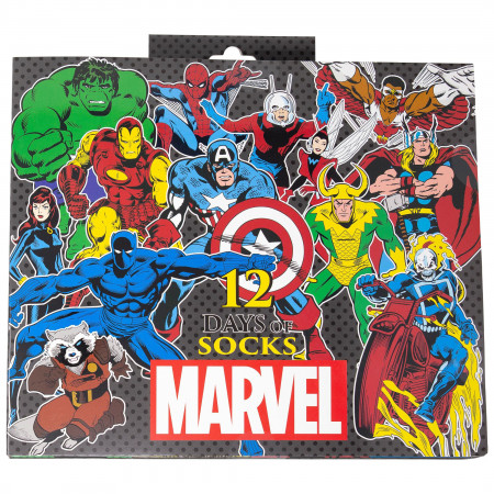 Marvel Socks 12-Pack Gift Giving Box