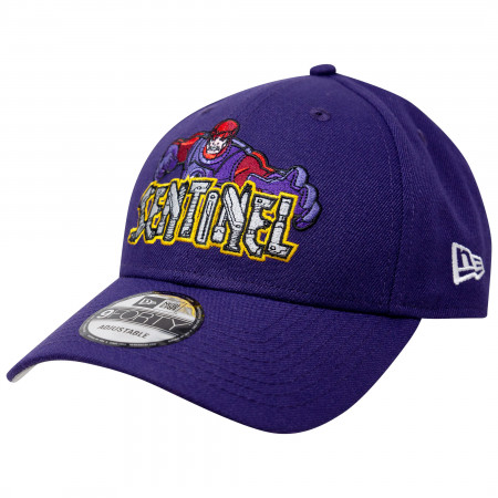 New Era X-Men Sentinel Marvel 80th 9Fifty Adjustable Hat Purple at   Men's Clothing store