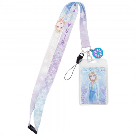 Disney Frozen 2 Elsa Dangle Lanyard