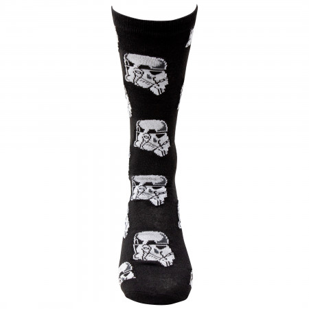Star Wars Stormtroopers Heather Crew Socks 2-Pack