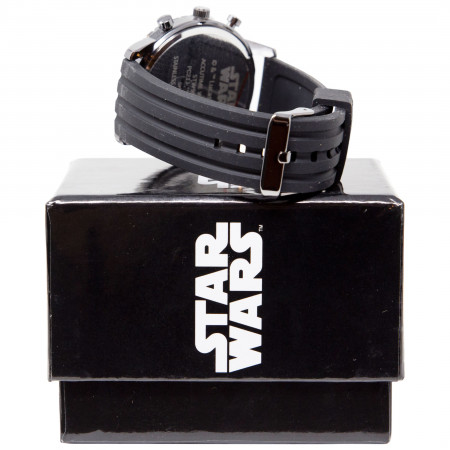 Star Wars Title Card Logo Classic Watch With Rubber Band