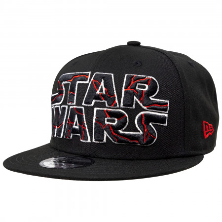 Star Wars The Rise of Skywalker Cracked Text Logo New Era 9Fifty Adjustable Hat
