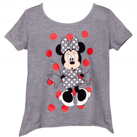 Disney Minnie Mouse Grey Youth T-Shirt