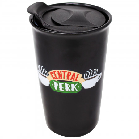 Friends Central Perk 10 Ounce Ceramic Travel Mug