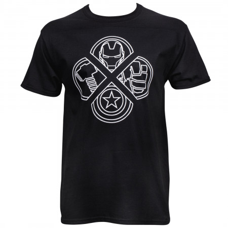 avengers logo tshirt