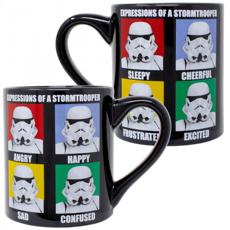 Star Wars Expressions of Stormtroopers 20 Oz Mug