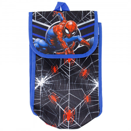 Spider-Man Backpack, Lunch Bag, Water Bottle 5-Piece Combo Set