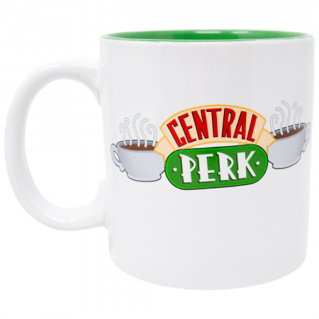 Friends Logo 20 Ounce White Ceramic Mug