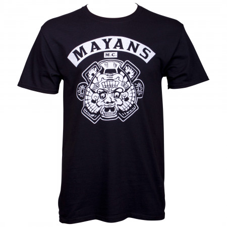 Sons Of Anarchy Mayans Men's Black T-Shirt