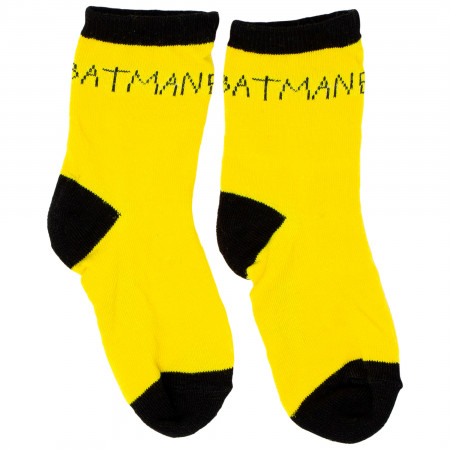 Batman 6-Pack Toddler Socks