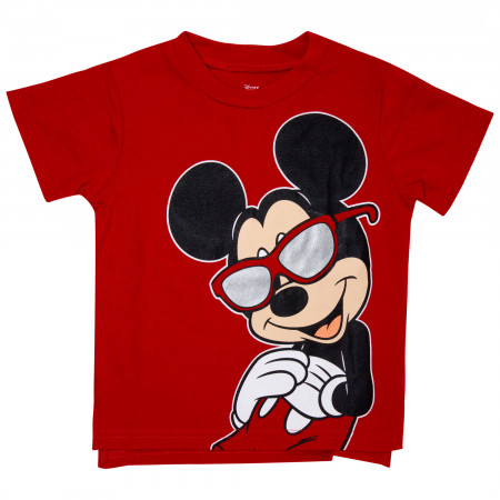Mickey Mouse Cool Dude Shirt and Shorts Toddler Boys Set