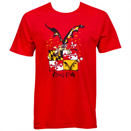 Flying Dog Maryland Athletic Red T-Shirt