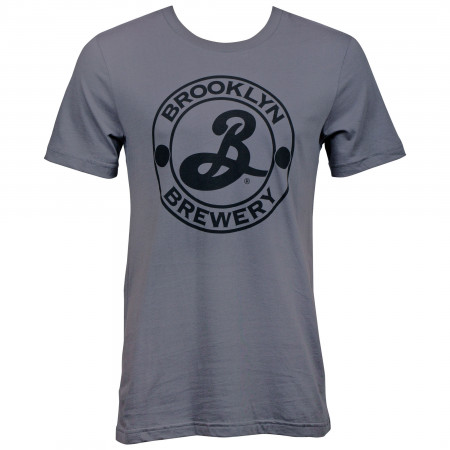 Brooklyn Brewery Big Logo Grey T-Shirt