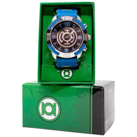 Blue Lantern Hope Symbol Watch with Rubber Band