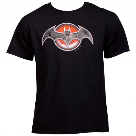 Flashpoint Comic Batman as Thomas Wayne Symbol T-Shirt