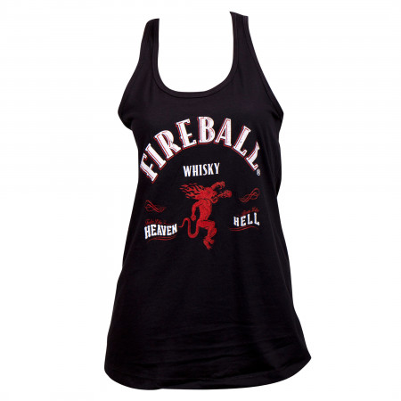 Fireball Whisky Women's Racerback Tank Top