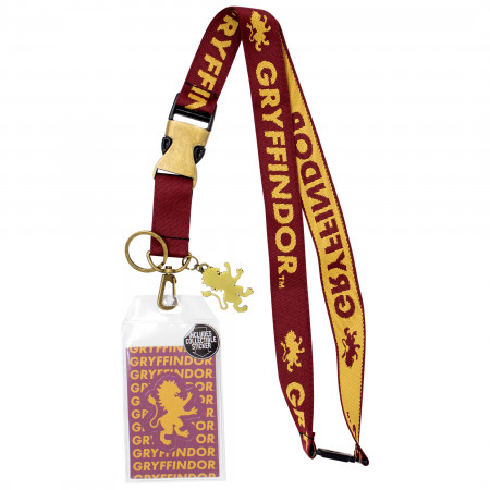 Harry Potter Gryffindor Jacquard Lanyard