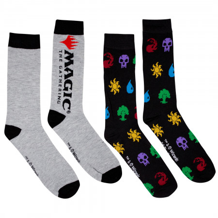 Magic the Gathering MTG 2-Pack Socks