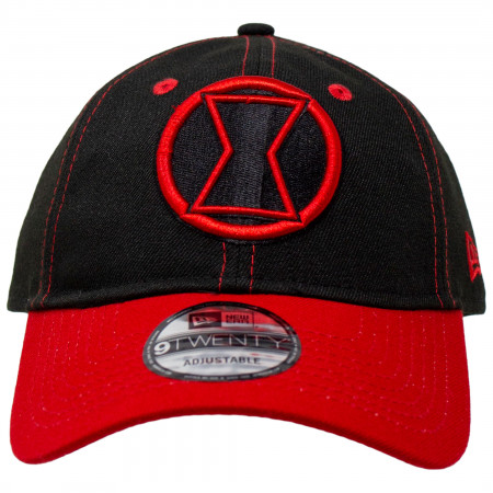 Black Widow Movie Logo With Title Text New Era 9Twenty Adjustable Hat