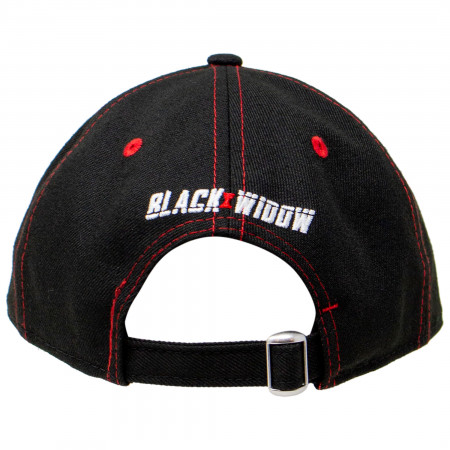 Black Widow Movie Logo With Title Text New Era 9Twenty Adjustable Hat