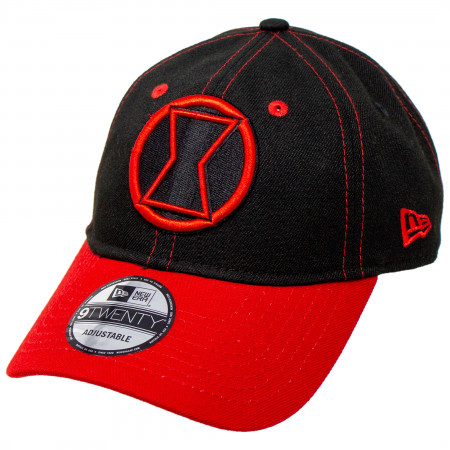 Black Widow Movie Logo With Title Text New Era 9Twenty Adjustable Hat