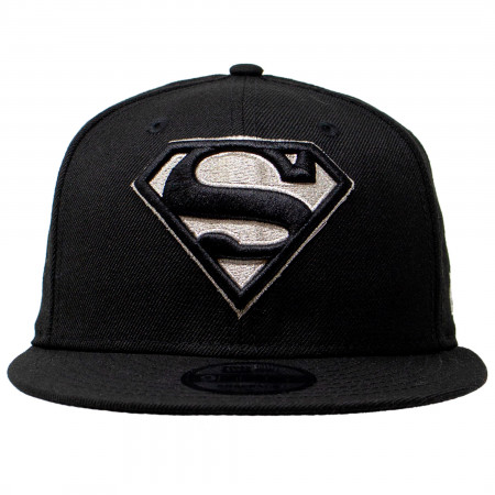 Superman Silver Symbol New Era 9Fifty Adjustable Hat