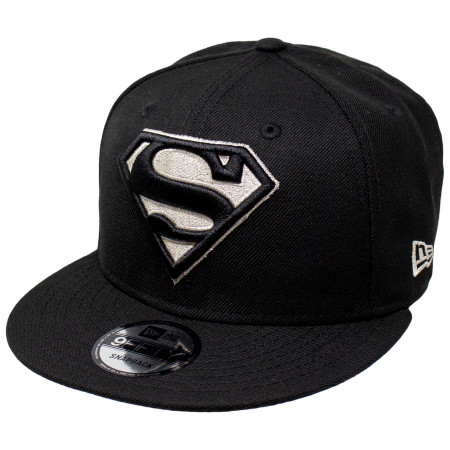 Superman Silver Symbol New Era 9Fifty Adjustable Hat