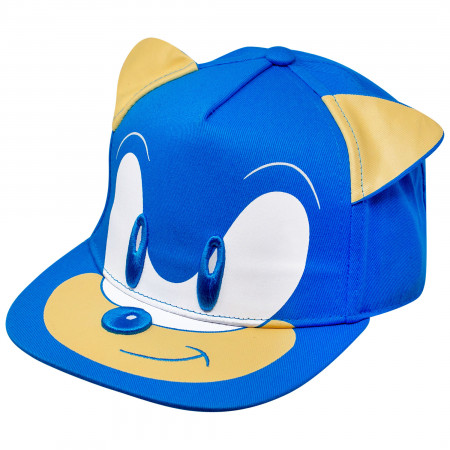 Sonic the Hedgehog Big Face Adjustable Kids Hat